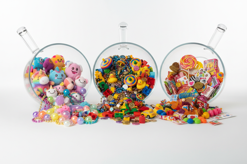 Three scoops full of treasures